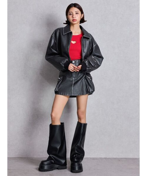 セール】GDカバールーズシルエットブーツ（ブーツ）｜GYDA（ジェイダ