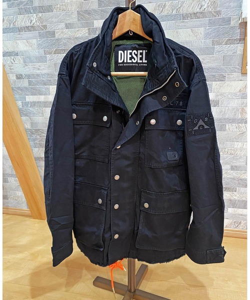 DIESEL（ディーゼル）の「バック刺繍 ミリタリージャケット M-65