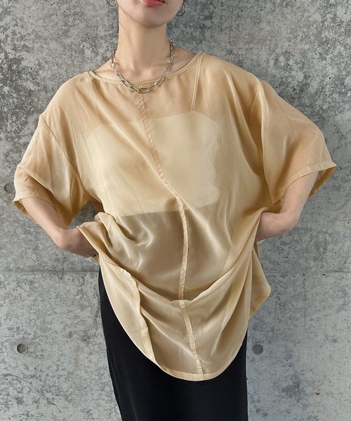 オーバーシア―トップス（シャツ/ブラウス）｜select MOCA by son