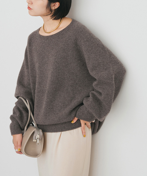 ニュアンスコクーンシルエットニット（ニット/セーター）｜Spick