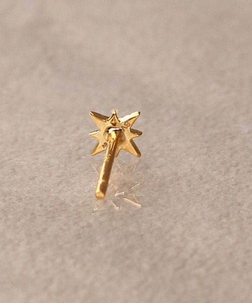 WEB限定】K18vermeil ダイヤモンドスターピアス（ピアス（両耳用