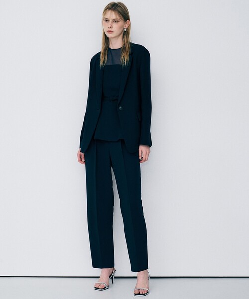 ウォッシャブル ダブルクロス ジャケット（テーラードジャケット