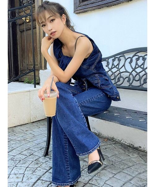 RESEXXY（リゼクシー）の「ブーツカットデニムパンツ（デニムパンツ