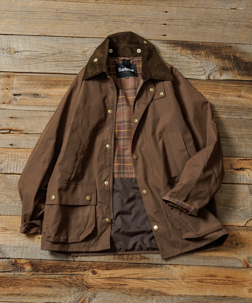 セール】Barbour/バブアー 別注 BEDALE OS Sleeve（ブルゾン