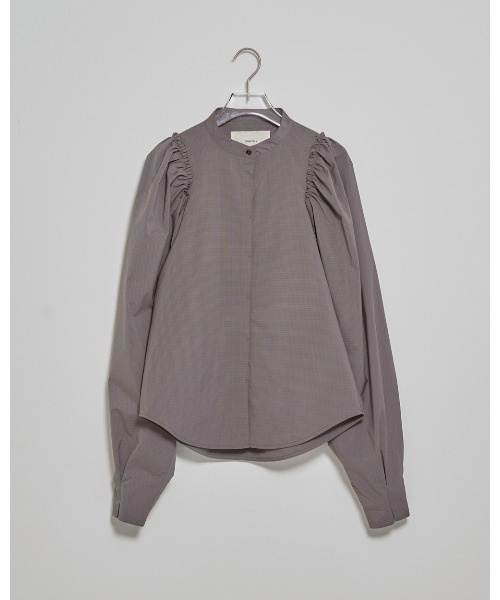 Puffshoulder Check Blouse（シャツ/ブラウス）｜TODAYFUL（トゥデイ