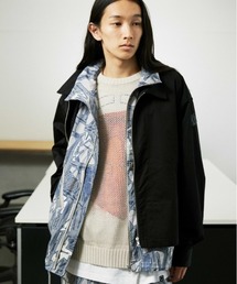 STUDDED HOODED BOMBER JACKET（ブルゾン）｜AFB（エーエフビー）の