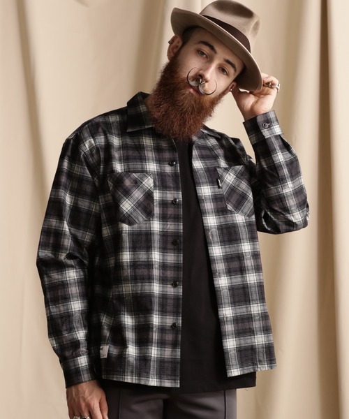 schott（ショット）の「Schott/ショット/LS OMBRE FLANNEL SHIRT