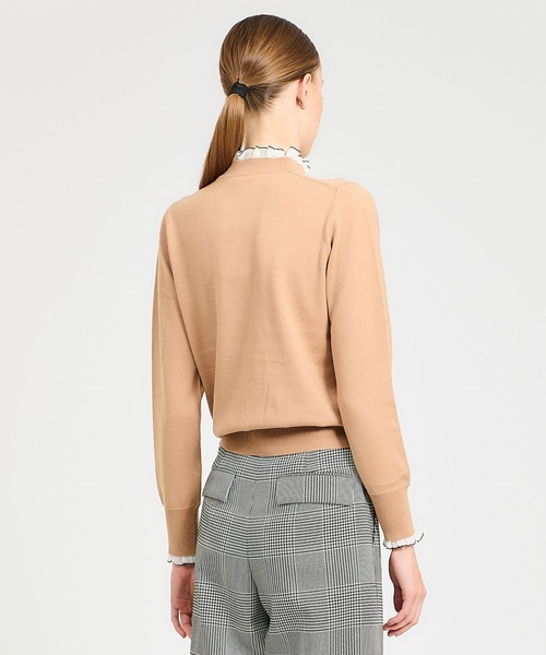 ESTNATION（エストネーション）の「ESTNATION / フリルネックニット