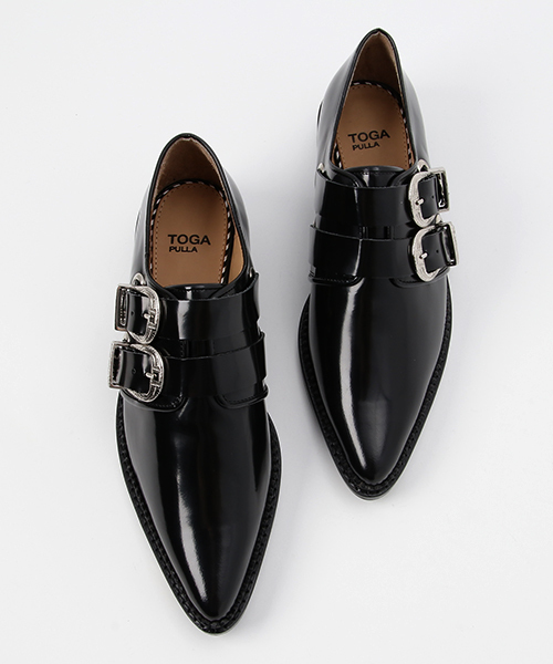 ☆最終お値下☆ トーガプルラの ローファー レザー ダブルバックル