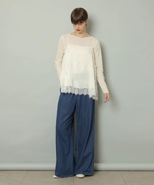 Lace camisole（キャミソール）｜CADUNE（カデュネ）のファッション