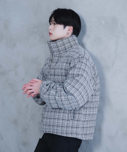 AROUND FLAVA（アラウンドフラバ）の「classic tweed volume jacket