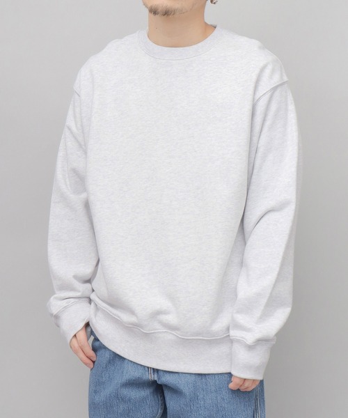 12.7オンス ヘヴィーウェイト クルーネック スウェット（裏パイル