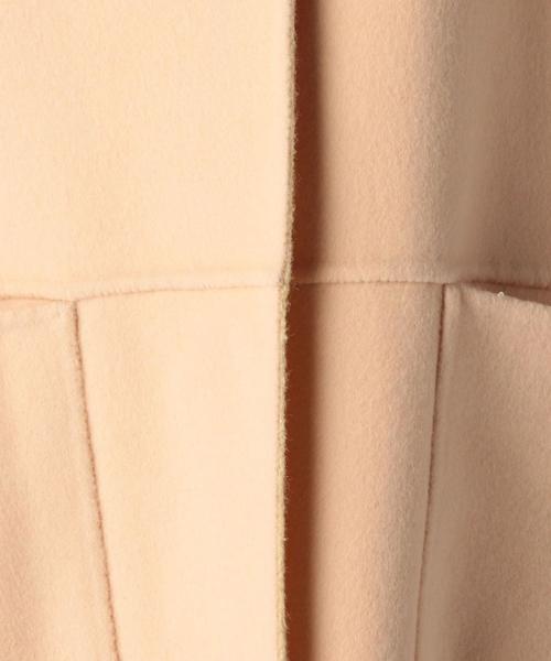 Drawer（ドゥロワー）の「Drawer ウールシルクノーカラーリバーコート