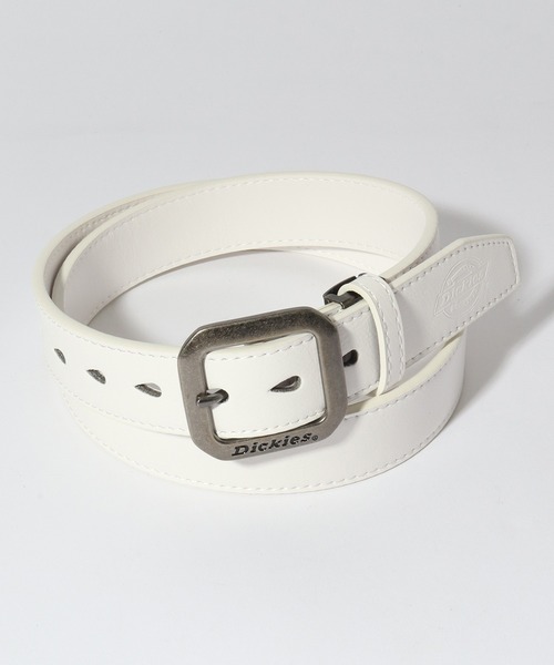 セール】【Dickies/ディッキーズ】PUレザーベルト35mm(プレーン/ハトメ