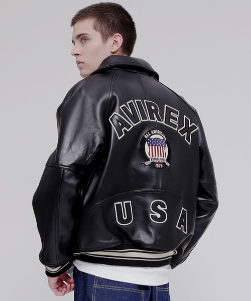 AVIREX（アヴィレックス）の「SIGNATURE VARSITY JACKET