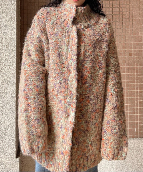 Ameri（アメリ）の「FUNNY YARN KNIT JACKET（その他アウター）」 - WEAR