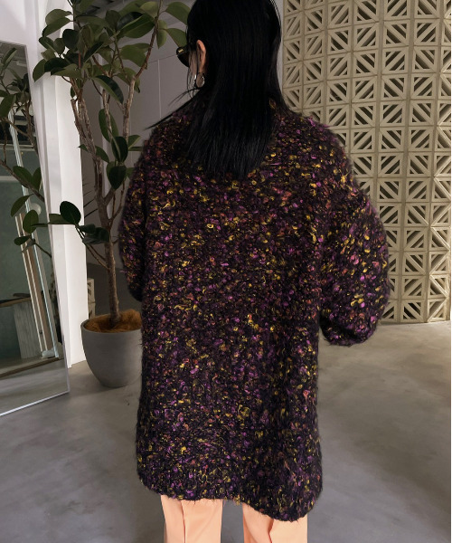 Ameri（アメリ）の「FUNNY YARN KNIT JACKET（その他アウター）」 - WEAR