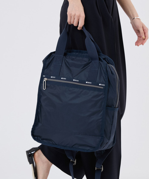 LeSportsac（レスポートサック）の「CR URBAN BACKPACK ダークブルーC