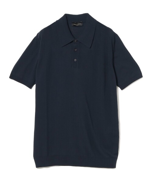 ROBERTO COLLINA / コットン ニットポロシャツ（ポロシャツ）｜ROBERTO