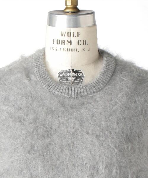 Drawer（ドゥロワー）の「Drawer 7Gカシミヤファークルーネックニット