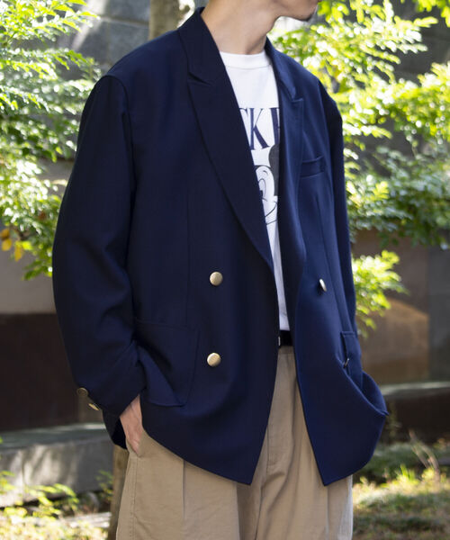 GLOSTER（グロスター）の「【GLOSTER/グロスター】NAVY BLAZER