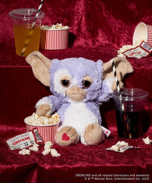 GREMLINS グレムリン】ギズモ ライラックグレーHeart 25cm（おもちゃ