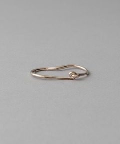 K10YGレイヤード ウェーブ リング（リング）｜ete（エテ）の