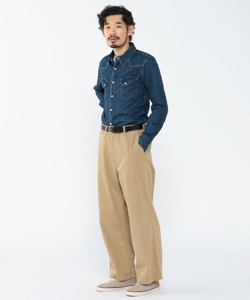 REMI RELIEF（レミレリーフ）の「REMI RELIEF / Denim Western shirt