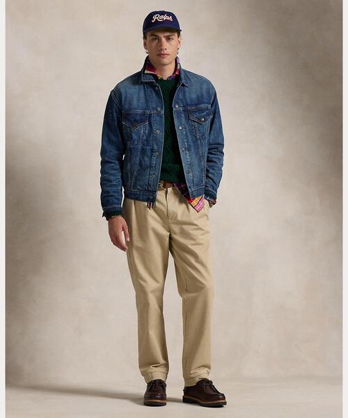 リラックスド デニム トラッカー ジャケット（デニムジャケット