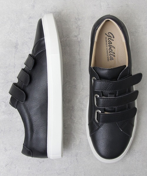 glabella（グラベラ）の「牛床革 / スプリットレザー ベルクロ