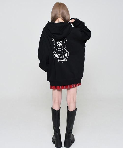 OY/オーワイ』 ODOLLY HOODIE ZIP UP/オードリー フーディー ジップ