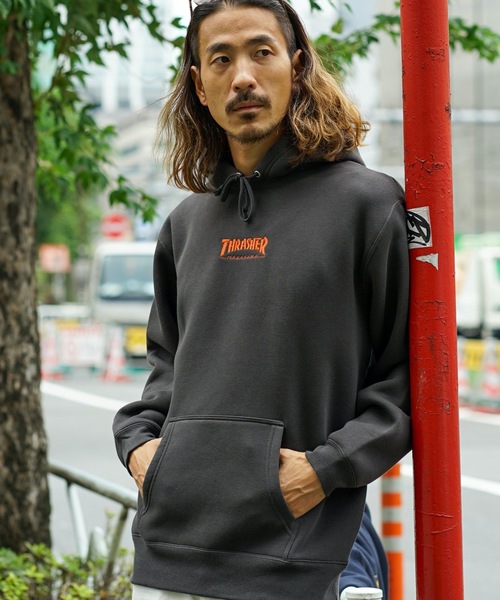 HOMETOWN HOODIE SWEAT PARKA/THRASHER スラッシャーユニセックス