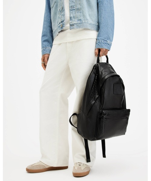 ALLSAINTS（オールセインツ）の「CARABINER LEATHER BACKPACK