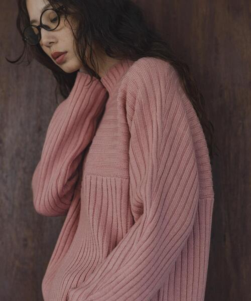 セール】ワイドリブ切替えニット（ニット/セーター）｜URBAN RESEARCH