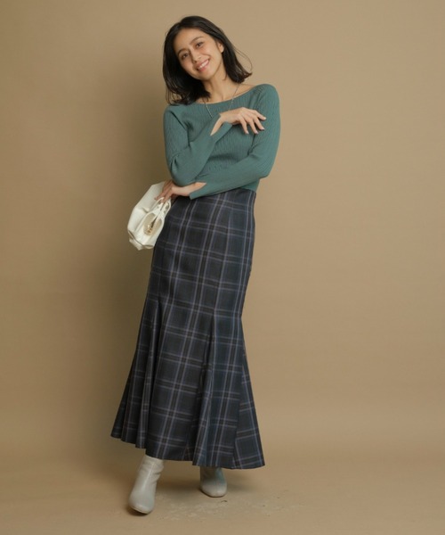 Mystrada（マイストラーダ）の「チェックマーメイドスカート（スカート