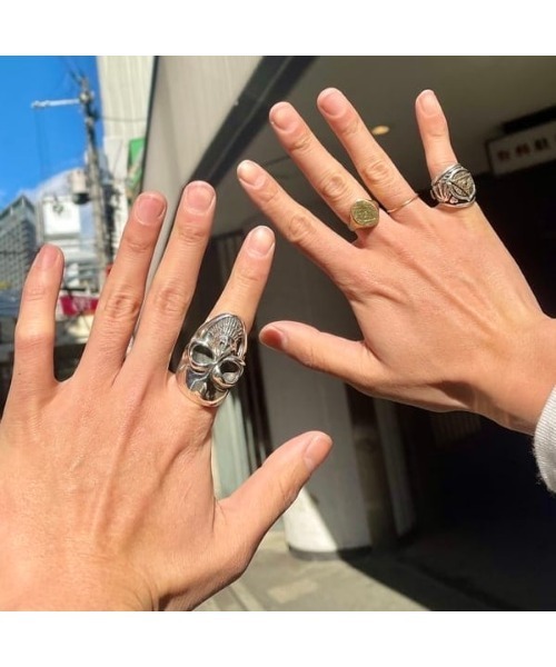 セール】R303 - Limited Edition Master Skull Ring（リング）｜BILL