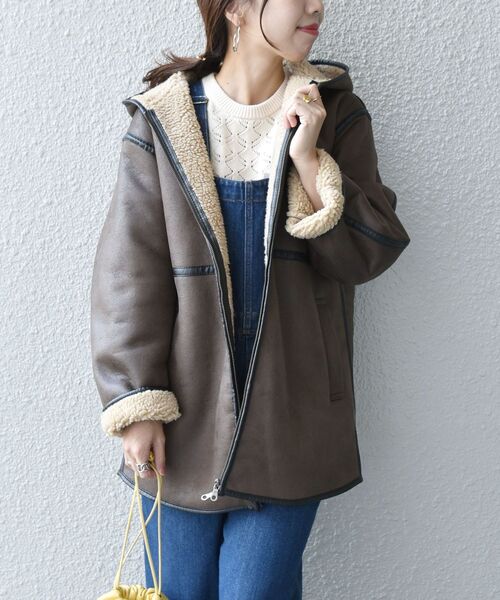 SHIPS any（シップス エニィ）の「SHIPS any: フェイク ムートン