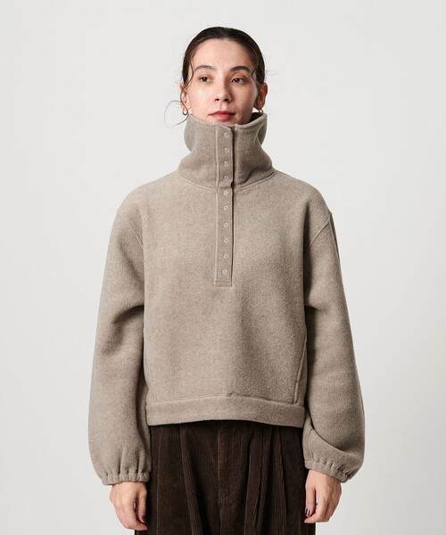 フリース スナップ プルオーバー（その他トップス）｜BEAUTY&YOUTH