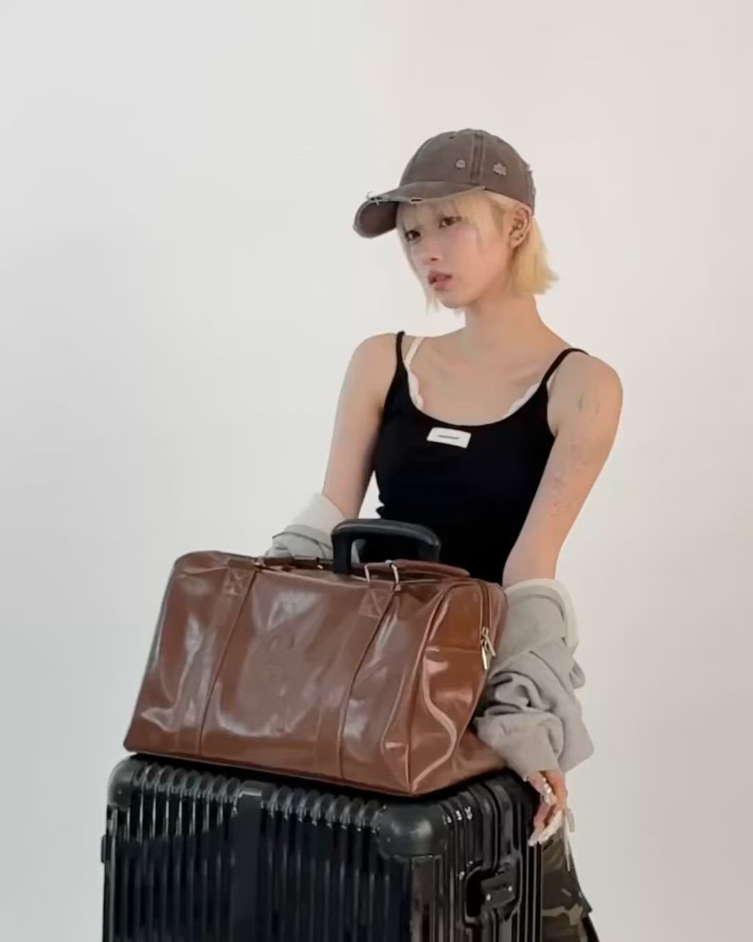 大容量収納可】ボストンバッグ（ボストンバッグ）｜17HR