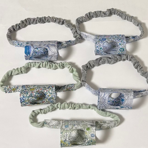 受注生産］［LIBERTY人工鼻カバーとエアリズムカニューレバンドセット