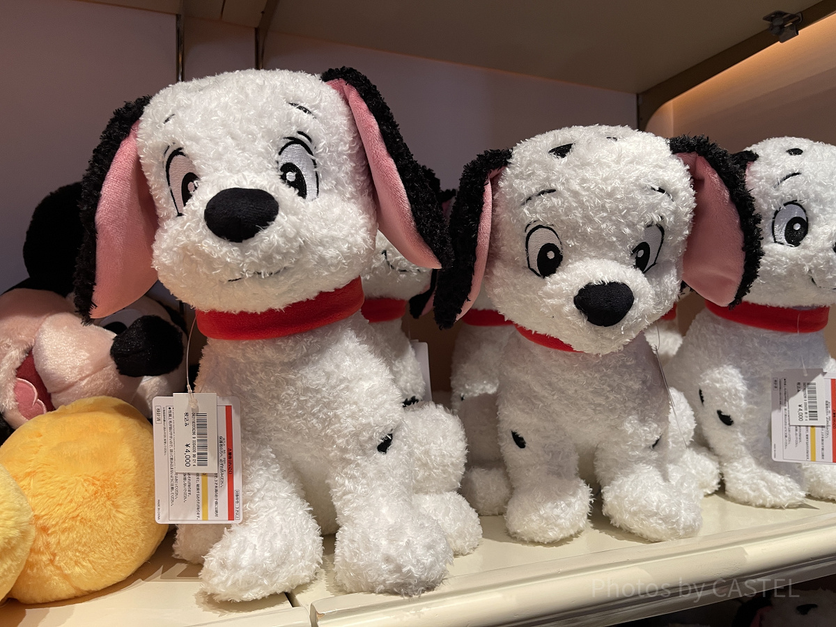ぬいぐるみ（101匹わんちゃん）| キャステル | CASTEL ディズニー情報