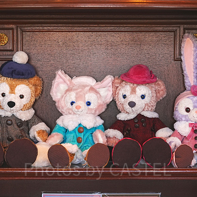 リーナベルぬいぐるみバッジ（ダッフィー＆フレンズのウィンター