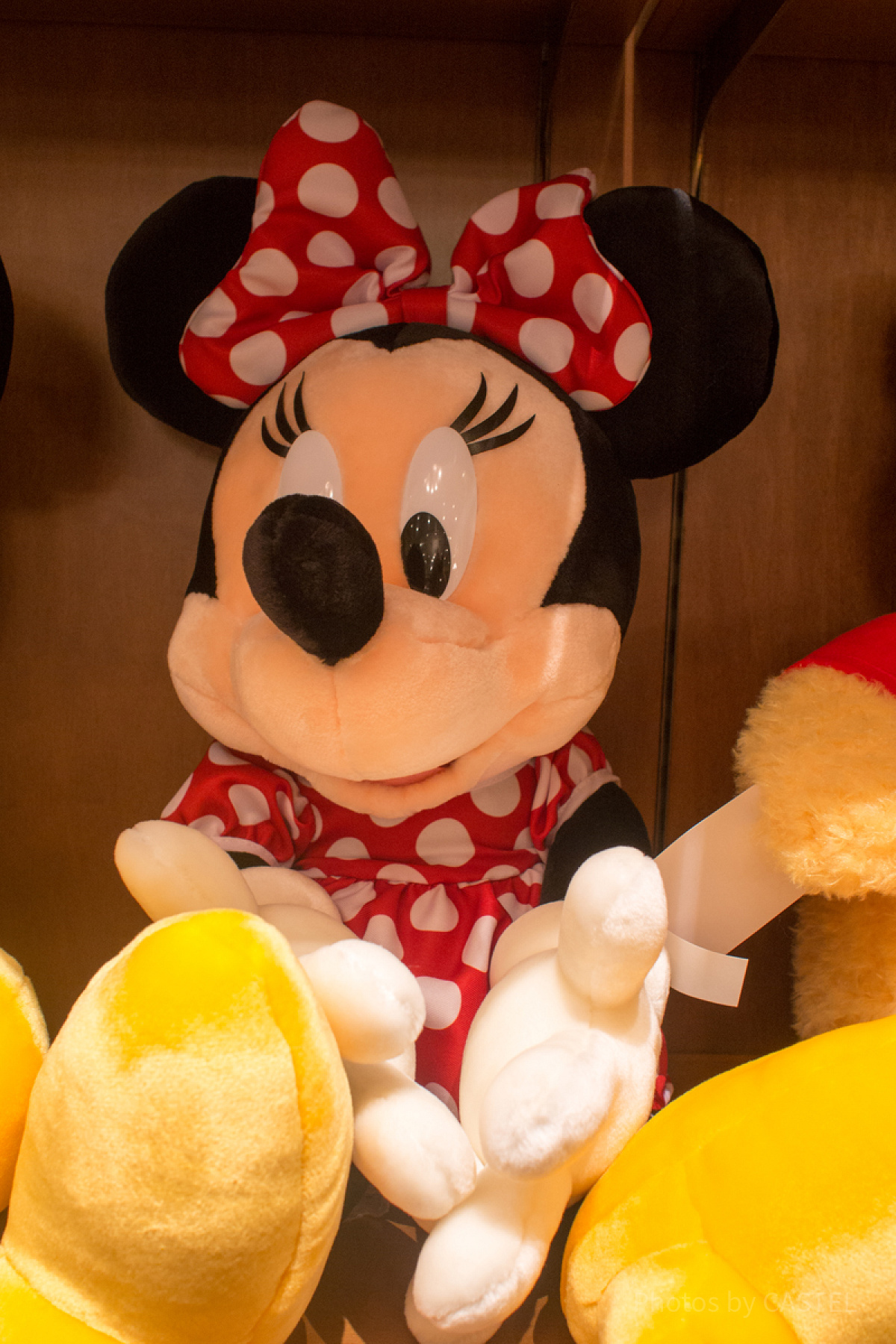 ミニーぬいぐるみ（Mサイズ）| キャステル | CASTEL ディズニー情報