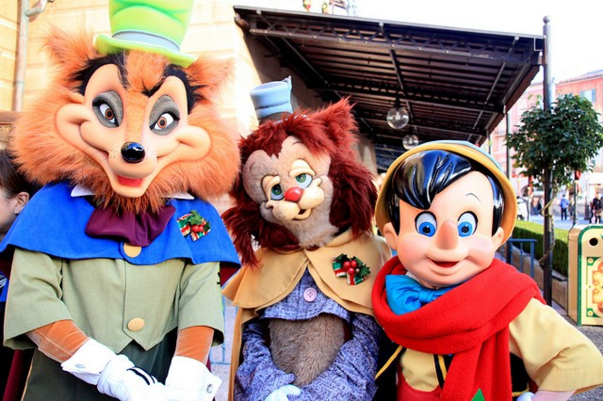 フリーグリのピノキオとファウルフェローとギデオン| キャステル