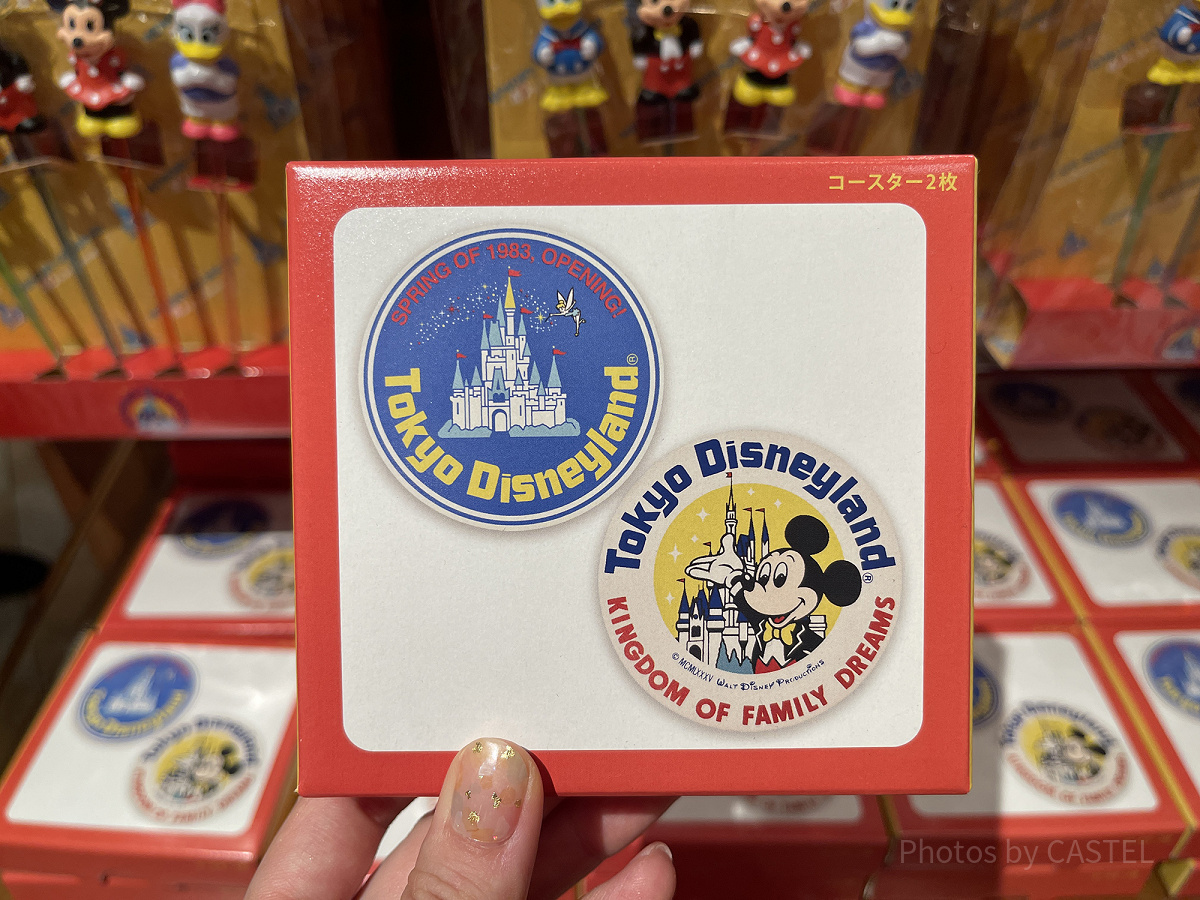 コースターセット（ディズニー40周年グッズ）| キャステル | CASTEL