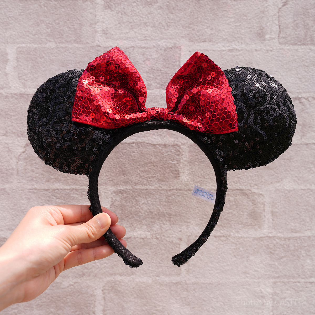 スパンコールカチューシャ（ミニーグッズ）| キャステル | CASTEL