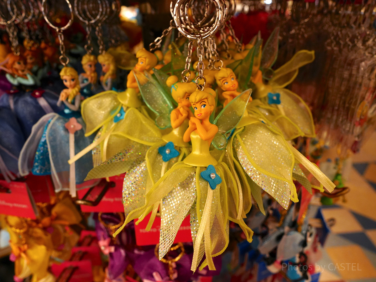 ティンカーベルのキーチェーン| キャステル | CASTEL ディズニー情報