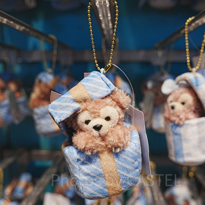 リーナベルぬいぐるみバッジ（ダッフィー＆フレンズのウィンター