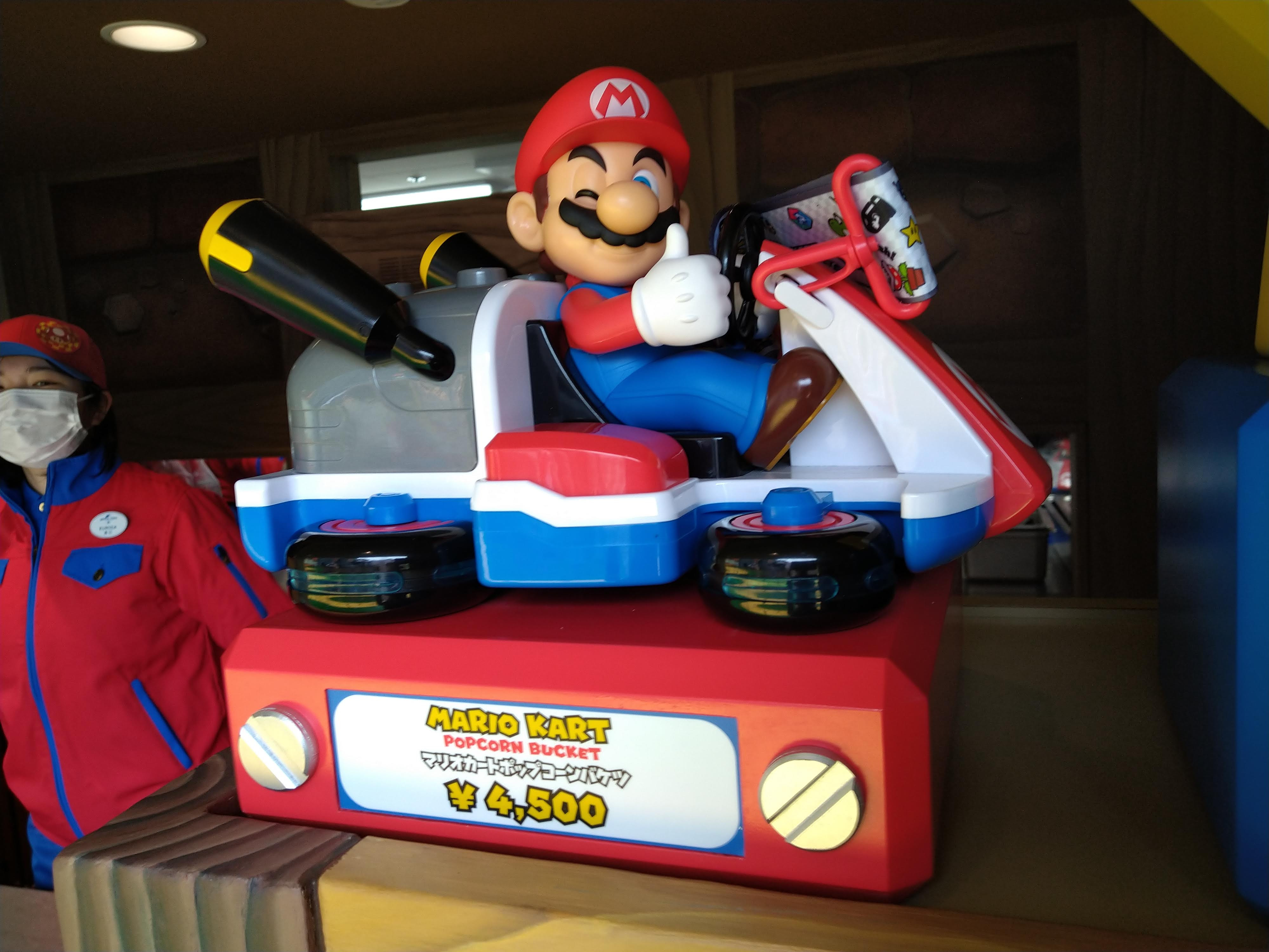 USJ】ユニバのマリオポップコーンバケツ！4種のデザイン、値段、味