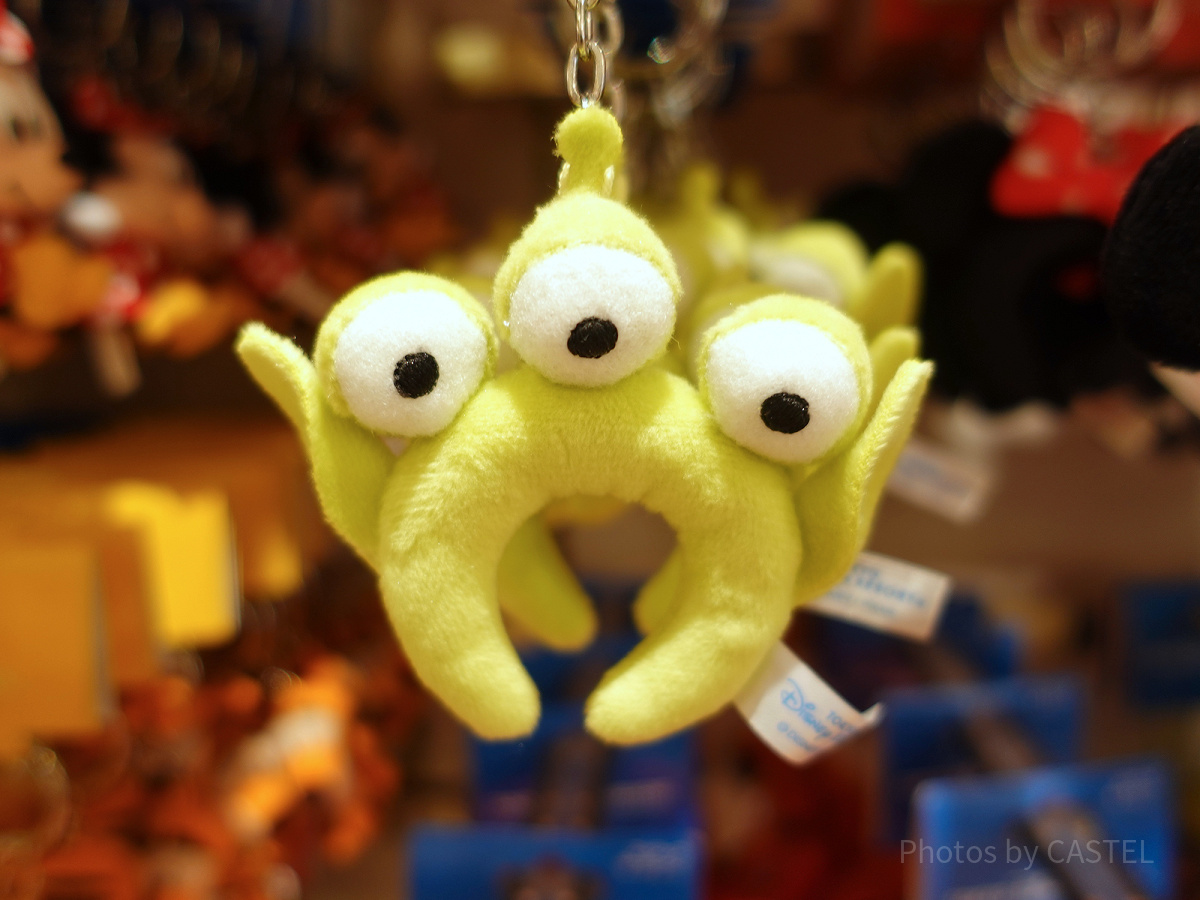 リトルグリーンメンのキーチェーン| キャステル | CASTEL ディズニー情報